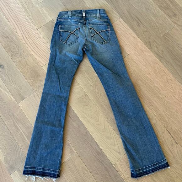 Ariat Women's R.E.A.L. Perfect Rise Stretch Rosa Boot Cut Jeans Size 27 - Picture 2 of 9